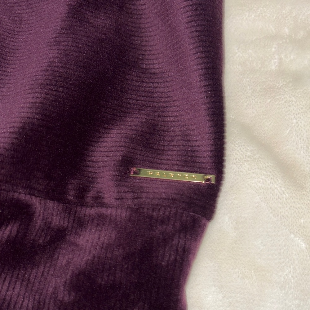 Halston Velour hoodie - Picture 2 of 6